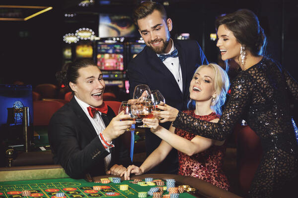 De rijkste mensen in het casino
